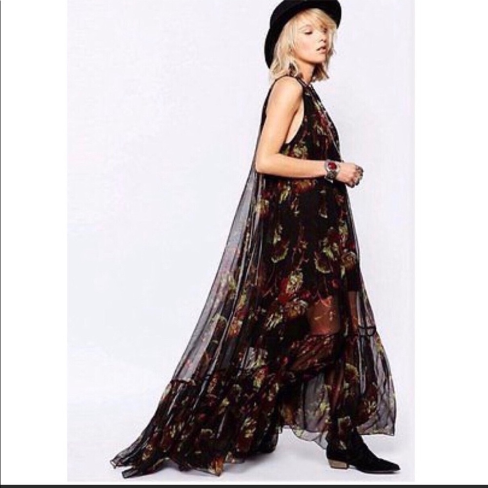 Free People Juno Floral Maxi Dress